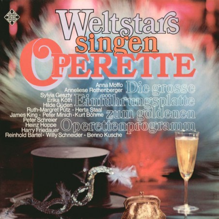 Various ‎– Weltstars Singen Operette|1970   Telefunken ‎– 6.21355 AF