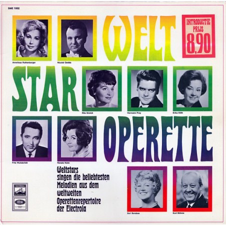 Various ‎– Weltstar Operette|Electrola ‎– SME 1002