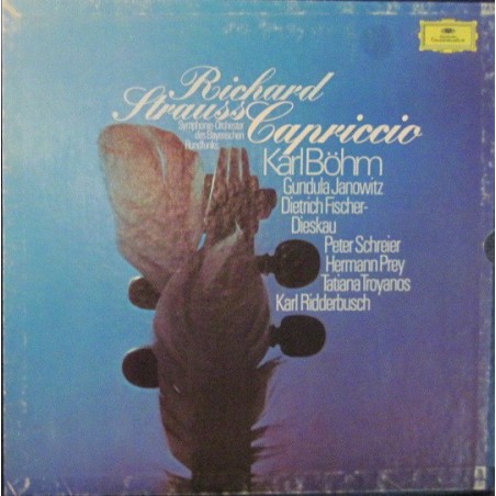 Strauss Richard - Capriccio-Böhm-Janowitz -Fischer-Dieskau Schreier-Prey -Ridderbusch  |1972   DG-2709 038-3 LP-Box