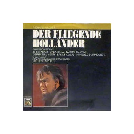 Wagner- Der Fliegende Holländer (Grosser Querschnitt) -Adam-Burmeister-Klemperer ‎|HMV-1C 063-00 828