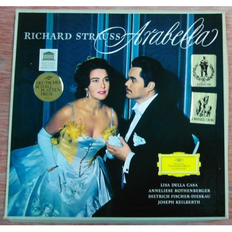 Strauss Richard ‎– Arabella - Della Casa-Rothenberger-Fischer-Dieskau-Keilberth |DG- 2709013-3 LP-Box