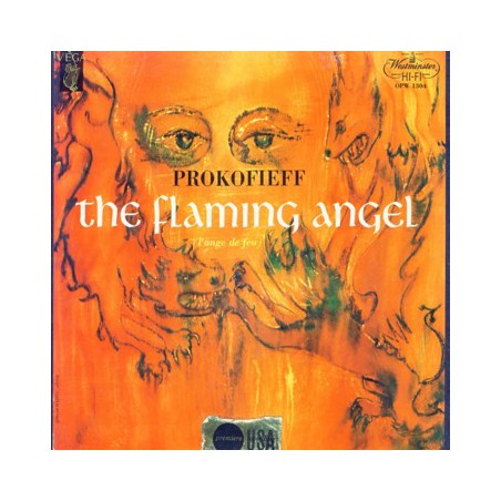 Prokofieff ‎– The Flaming Angel (L'Ange De Feu)|1957   Westminster ‎– OPW 1304-3 LP-Box