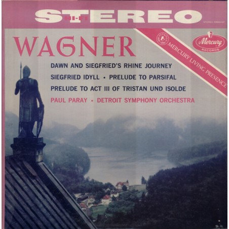 Wagner‎–Dawn And Siegfried's Rhine Journey-Siegfried Idyll... |1959   Mercury Living Presence ‎– SR90107