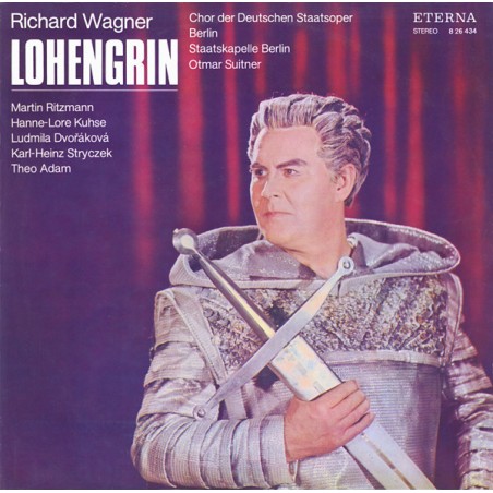 Wagner– Lohengrin-Ritzmann-Kuhse-Dvořáková-Stryczek-Suitner ‎|1974   ETERNA ‎– 8 26 434