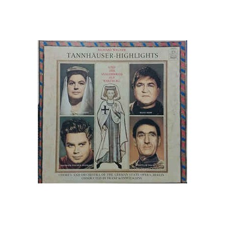 Wagner Richard -Tannhäuser -Highlights-Konwitschny|1961   Angel Records ‎– 35685