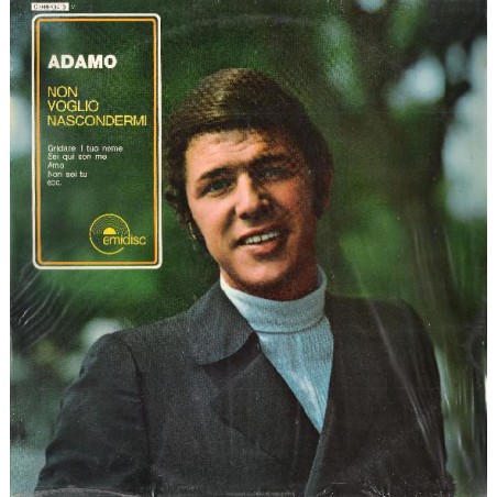 Adamo ‎– Non Voglio Nascondermi|1970    Emidisc – C 048-50410