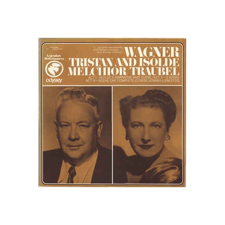 Wagner -Tristan And Isolde - Melchior- Traubel|1968    Odyssey ‎– 32 16 0145-Promo