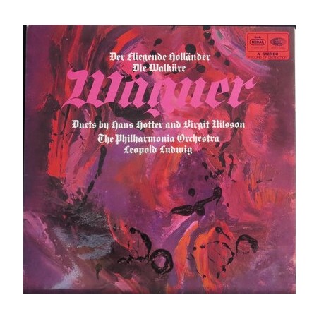 Wagner- Der Fliegende Holländer-Die Walküre- Hotter-Nilsson- -Ludwig ‎|Regal ‎– SREG 2068
