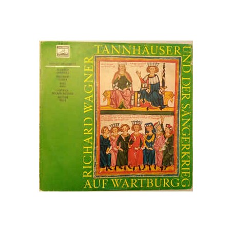 Wagner-Tannhäuser (Großer Querschnitt)- Grümmer-Fischer-Dieskau-Frick |Electrola ‎– WCLP 704