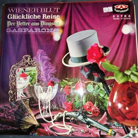 Strauss Johann–Künneke- Wiener Blut / Glückliche Reise / Der Vetter Aus Dingsda / Gasparone|Karussell ‎– 186 003