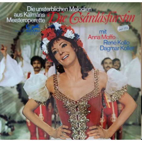 Kálmán Emmerich ‎– Die Csárdásfürstin|1971    Eurodisc ‎– 85 388 IE