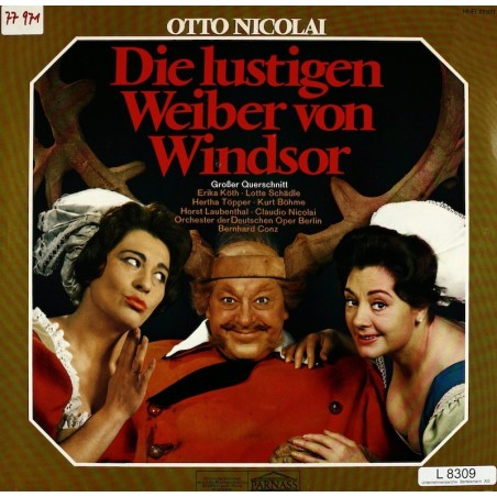 Nicolai-Die lustigen Weiber von Windsor-Grosser Querschnitt-Conz| Parnass-77 971