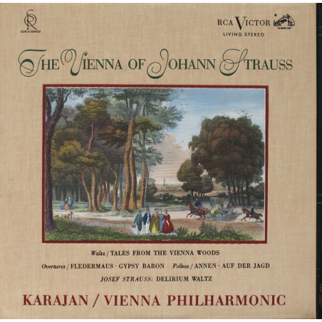 Strauss Johann-The Vienna Of- Karajan-Vienna Philharmonic |1959  RCA Victor Red Seal ‎– LDS 2346