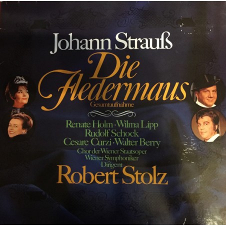 Strauss Jr. Johann  - Die Fledermaus Wiener Symphoniker -Stolz ‎|1964   Eurodisc ‎– 88 610 XDE