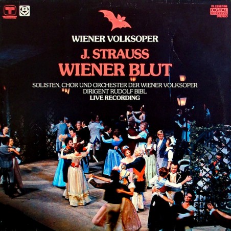Strauss Johann-Wiener Blut-Rudolf Bibl ‎|1986    Teletheater ‎– 76.23587/88