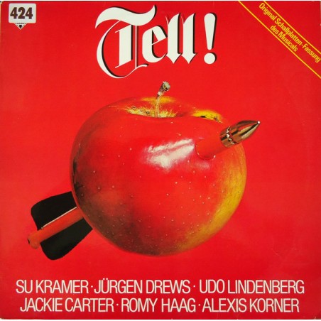 Various– Tell! - Kramer -  Drews- Lindenberg -Carter -Haag · Alexis Korner |1977    Telefunken ‎– 6.23075