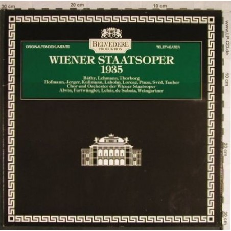 Wiener Staatsoper 1935-Lehmann-Weingarter|1985  Teldec 6.43333 1985