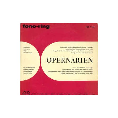 Opernarien- Bizet-Saint-Saëns-Verd-Hände-Gluck-Mozart ‎|Fono-Ring ‎– FGLP 77544