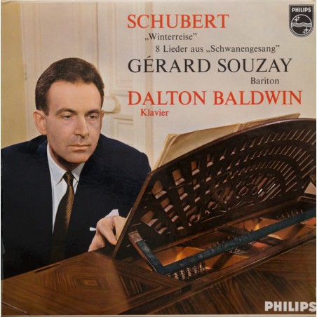 Schubert-Winterreise”, 8 Lieder Aus „Schwanengesang- Gérard Souzay, Dalton Baldwin|Philips ‎– A 02254/55 AL