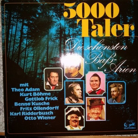 Mozart-Rossini-Weber-Wagner-5000 Taler-Die schönsten Baßarien|Eurodisc 88225XDR