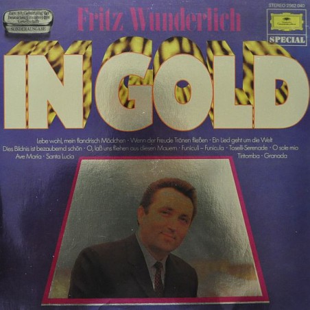 Wunderlich Fritz ‎– In Gold|1978    DG – 2562 040