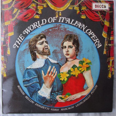 Various ‎– The World Of Italian Opera|1971   Decca ‎– SPA 105