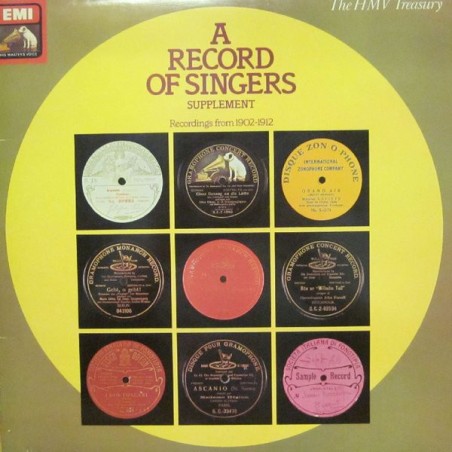 Various ‎– A Record Of Singer Supplement|1982   His Master's Voice ‎– HLM 7264