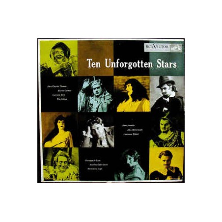 Various ‎– Ten Unforgotten Stars|1953   RCA Victor Red Seal ‎– LCT 1138