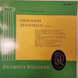 Zenatello ‎Giovanni –...