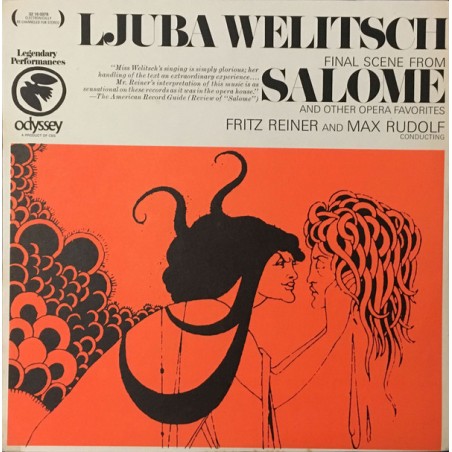 Welitsch Ljuba - Final Scene From Salome And Other Opera Favorites|Odyssey ‎– 32 16 0078
