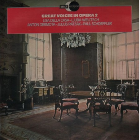 Various-Great Voices in Opera 2- Lisa della Casa-Welitsch...|Decca ECS 812