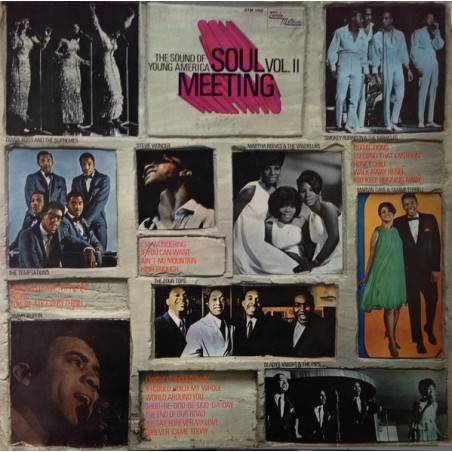 Various ‎– Soul Meeting Vol. II - The Sound Of Young America|1969   Tamla Motown ‎– STM 1002