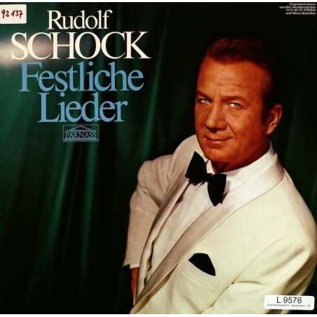 Schock Rudolf - Festliche Lieder|1970   Parnass-92 137