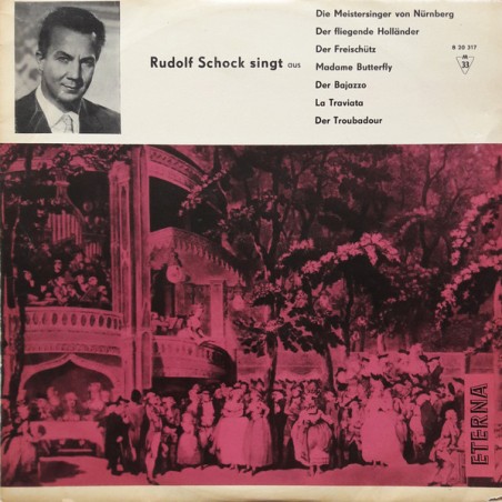 Schock Rudolf – Rudolf Schock Singt|1963   ETERNA ‎– 8 20 317