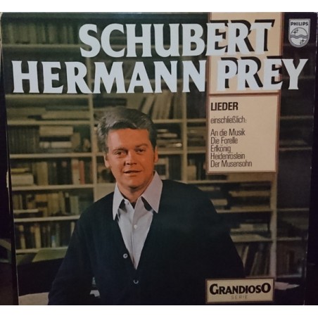 Prey Hermann ‎– Schubert - Lieder - Karl Engel-Leonard Hokanson |Philips ‎– 6573 010