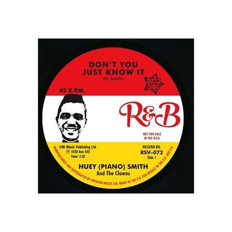Smith Huey (Piano) The Titans ‎– Don't You Just Know It|2016   Outta Sight ‎– RSV-072-Single