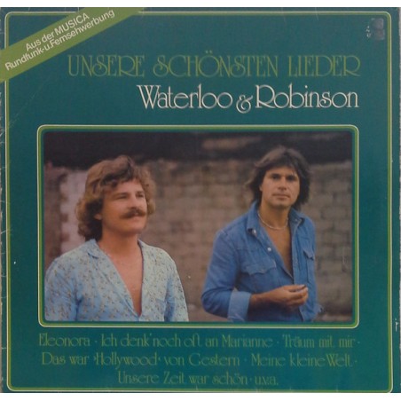 Waterloo & Robinson ‎– Unsere Schönsten Lieder|1982   OK Musica ‎– TVP 900