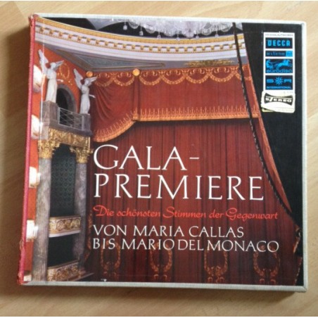 Various ‎– Gala Premiere-Die Schönsten Stimmen Der Gegenwart|ST PL 72 420- 6 LP-Box