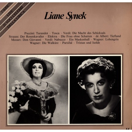 Synek ‎Liane – Opera Arias and Scenes|1984   Melodram ‎– 664(2)