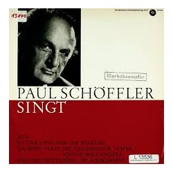 Schöffler Paul - Singt...