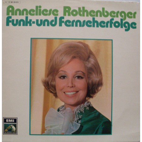 Rothenberger ‎Anneliese – Funk- Und Fernseherfolge|EMI Electrola GmbH ‎– 1 C 061-28 819