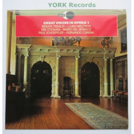 Various-Greatest Voices in Opera 1 -Del Monaco-Tebaldi |Decca Eclipse ECS 811
