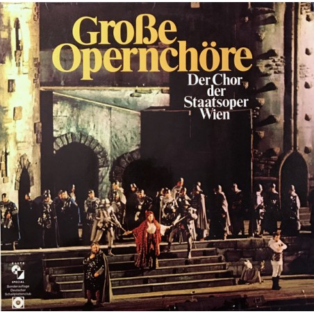 Große Opernchöre -  Wr. Staatsopernchor-Bauer-Theussl|Elite Special ‎– 28 186-5