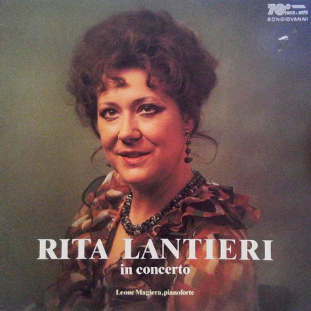 Lantieri Rita -Leone Magiera ‎– In Concerto|1984    Bongiovanni ‎– GB 17
