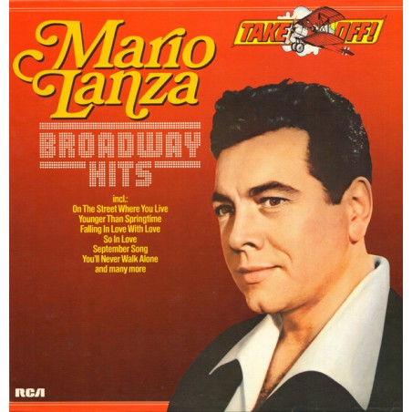 Lanza ‎Mario – Takeoff - Broadway Hits|1979   RCA ‎– CL 12847