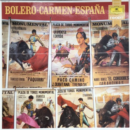 Ravel-Bizet-De Falla -Bolero-Carmen-España...|1985  DG ‎– 415 307-1