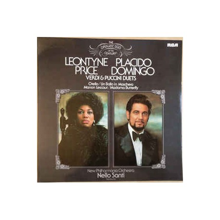 Price Leontyne - Placido Domingo -Verdi & Puccinl Duets-Santi|1975   RCA Red Seal ‎– 26.41361