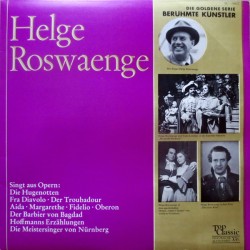 Roswaenge ‎Helge – Singt...
