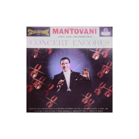 Mantovani And His Orchestra ‎– Concert Encores|1958   London Records ‎– PS 133