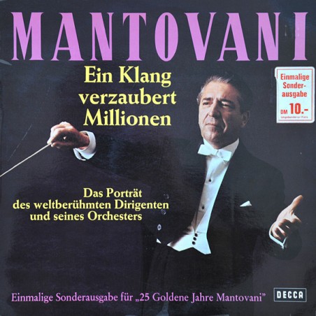 Mantovani ‎– Ein Klang Verzaubert Millionen|Decca ‎– S 16797-P